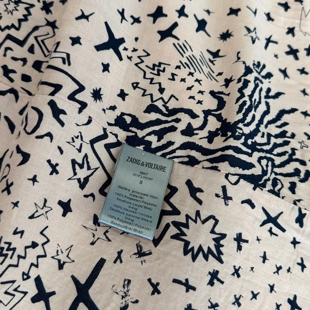 Zadig & Voltaire Cream ‘Mint’ Teddy Coat (Size S) - Picture 3 of 7